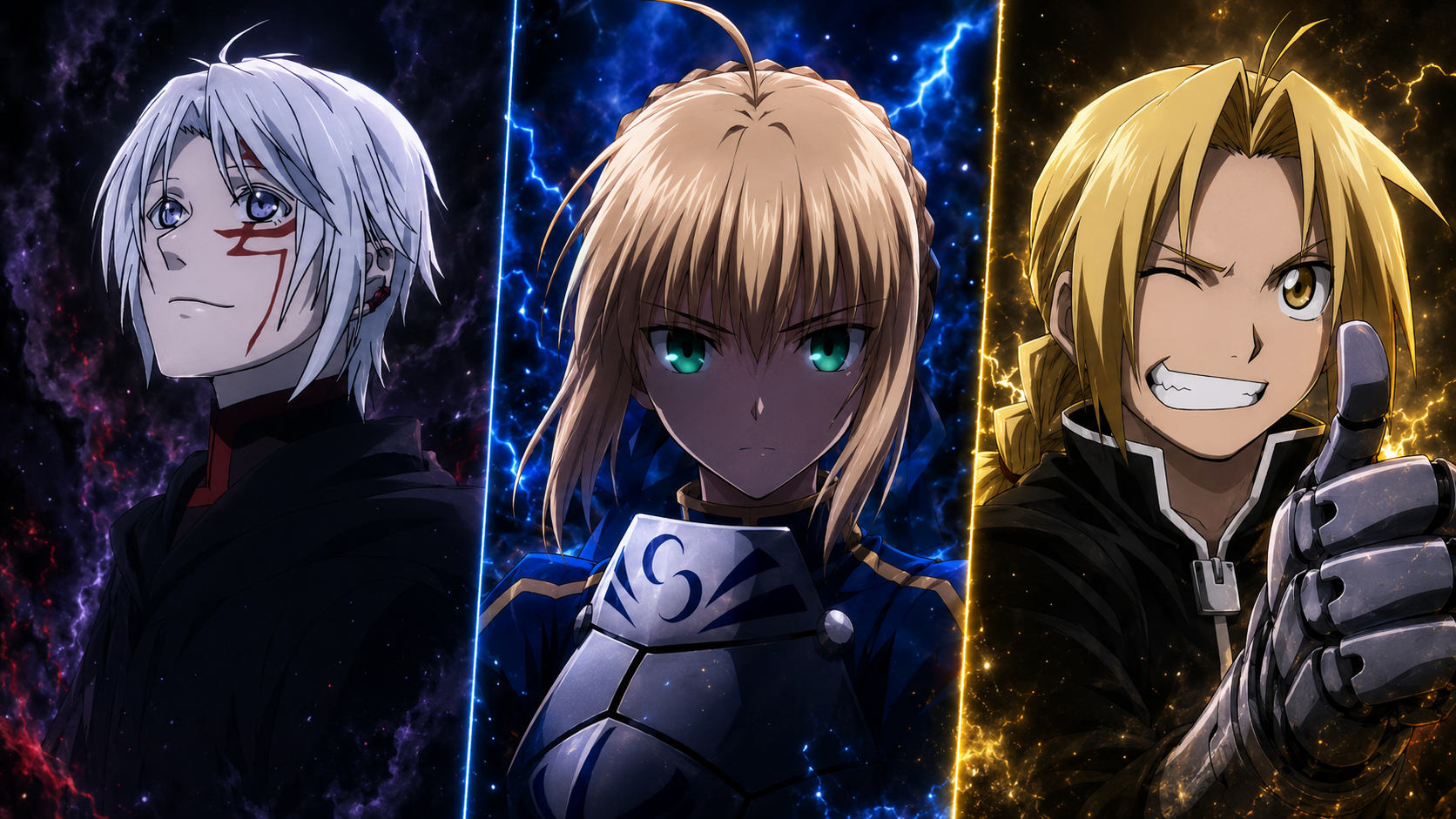 Mega Trio Legendary Anime part 8(Final): FMA/FATE/D.Grayman