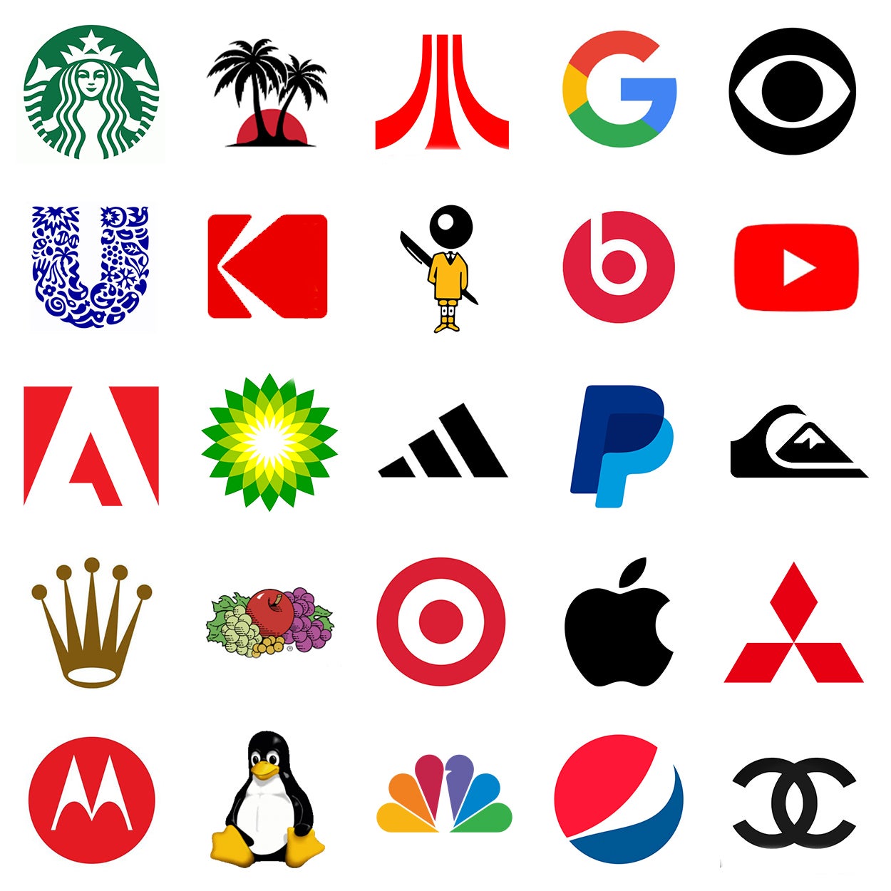 Free Online Logo Quiz: How Many Logos Do You Know? - TriviaCreator