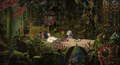 Howl's Moving Castle(Howl no Ugoku Shiro) - [Gif Images] Anime Trivia Quiz