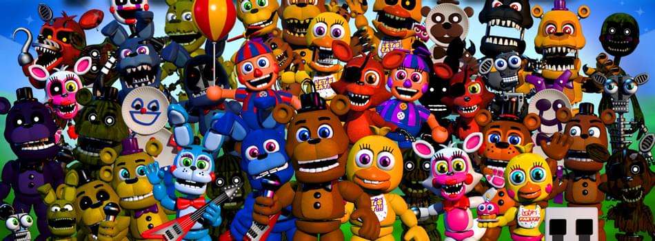 Easy - Which of these 4 characters only appear in FNAF world?