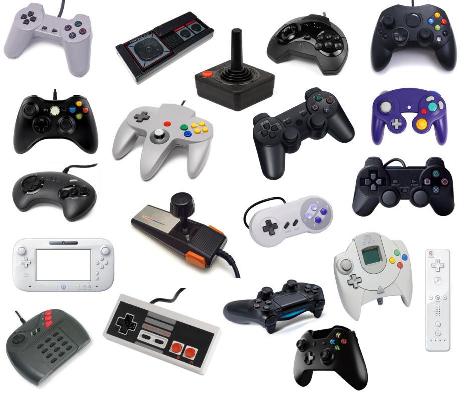 Video Game Controllers Through the Years