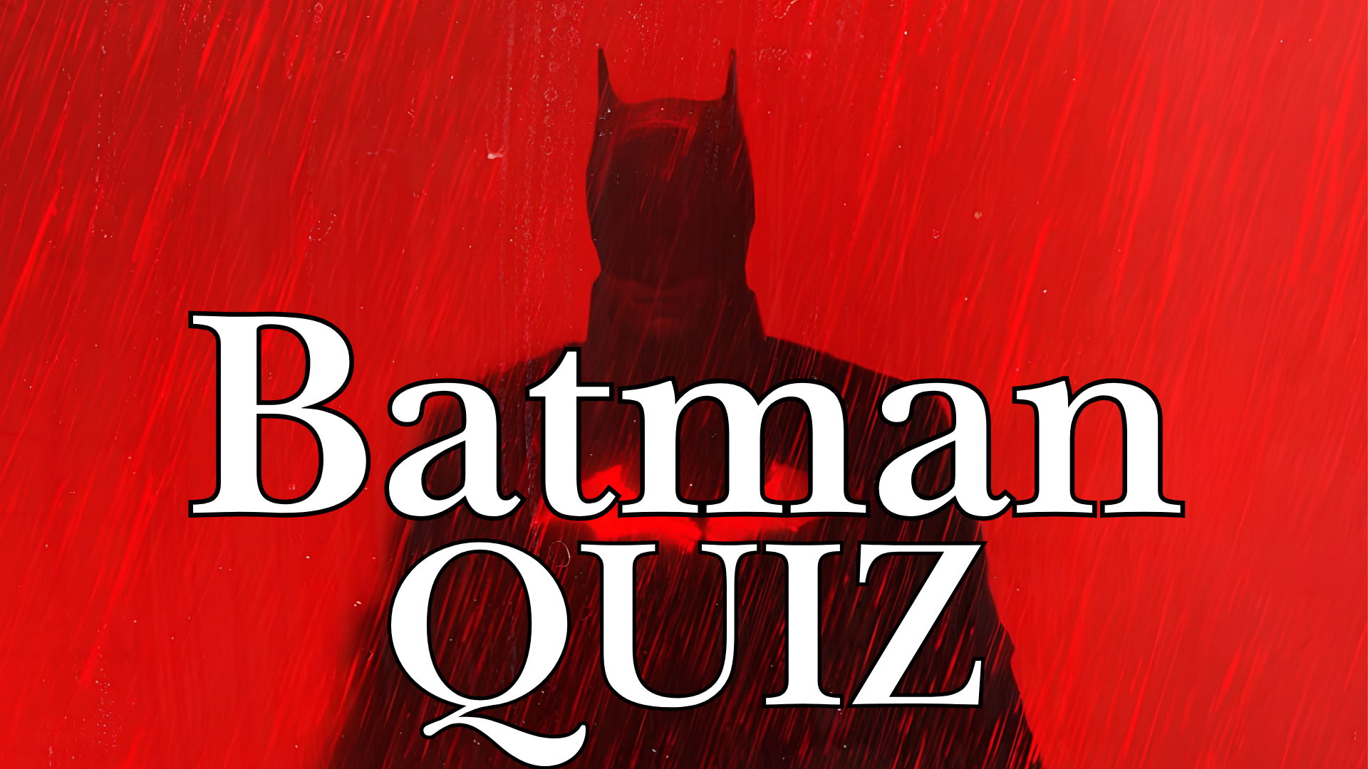 Batman Trivia: 50 Questions Over All Batman Ever!