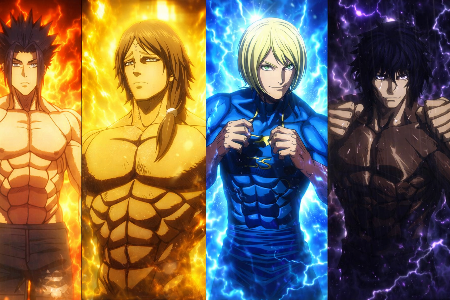 Kengan Ashura [Gif Images] Guess the Characters Trivia Quiz