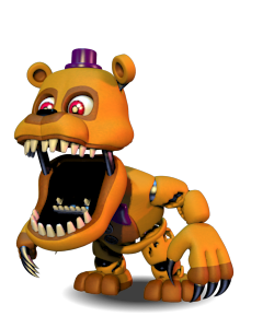 Which of these attacks does Nightmare Fredbear NOT have in FNAF World?
