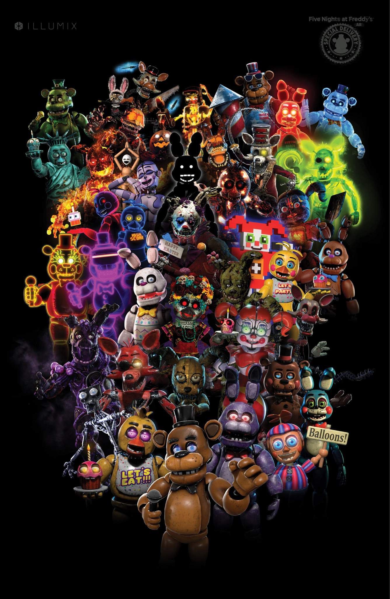 Quiz Five nights at Freddy's 1, 2 et 3