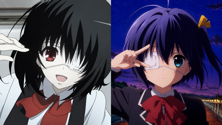 Rikka Takanashi & Misaki Mei [Gif Images] - Anime Trivia Quiz