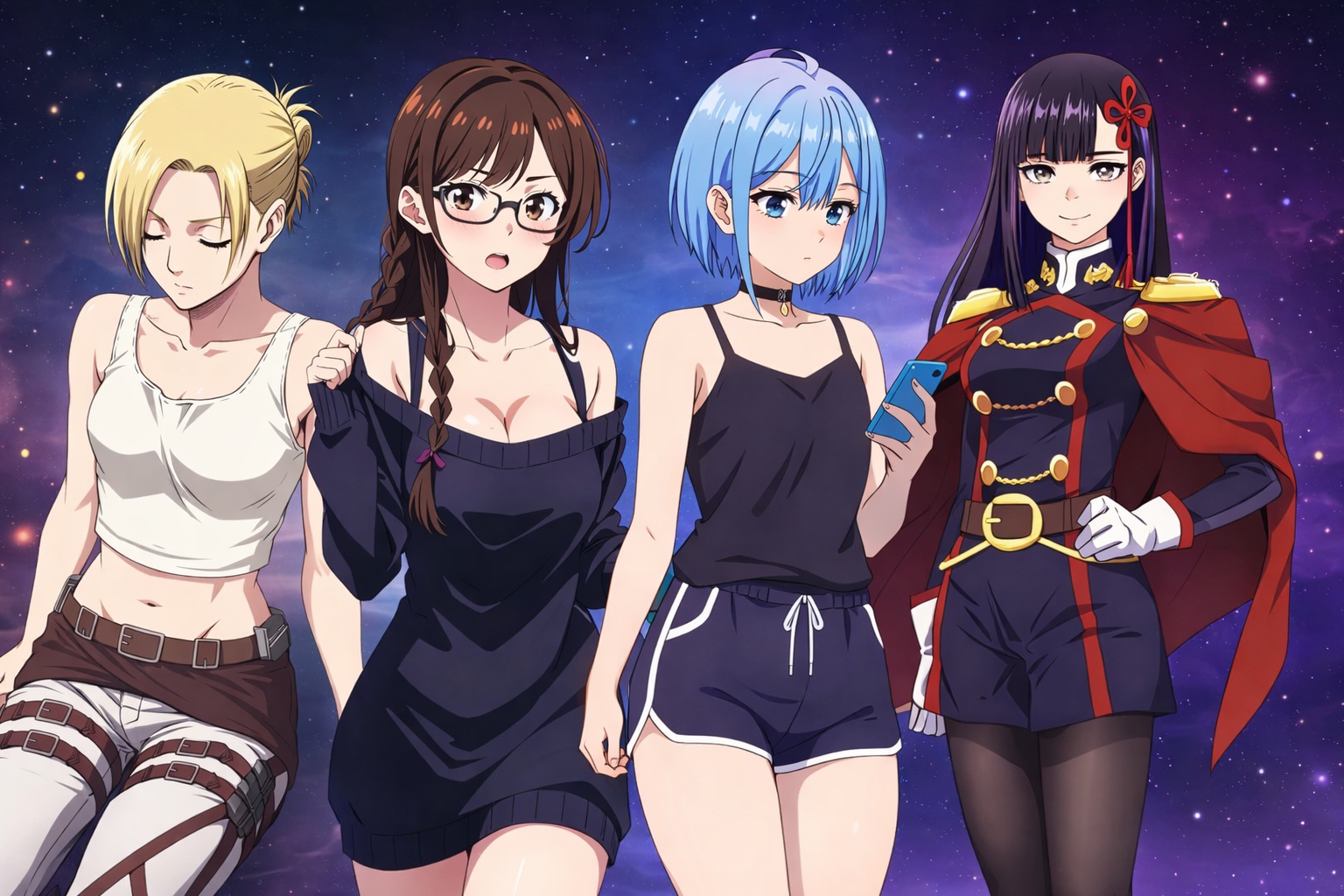 Anime Girl Legends [Gif Images] Legendary Trivia Quiz (Part4)