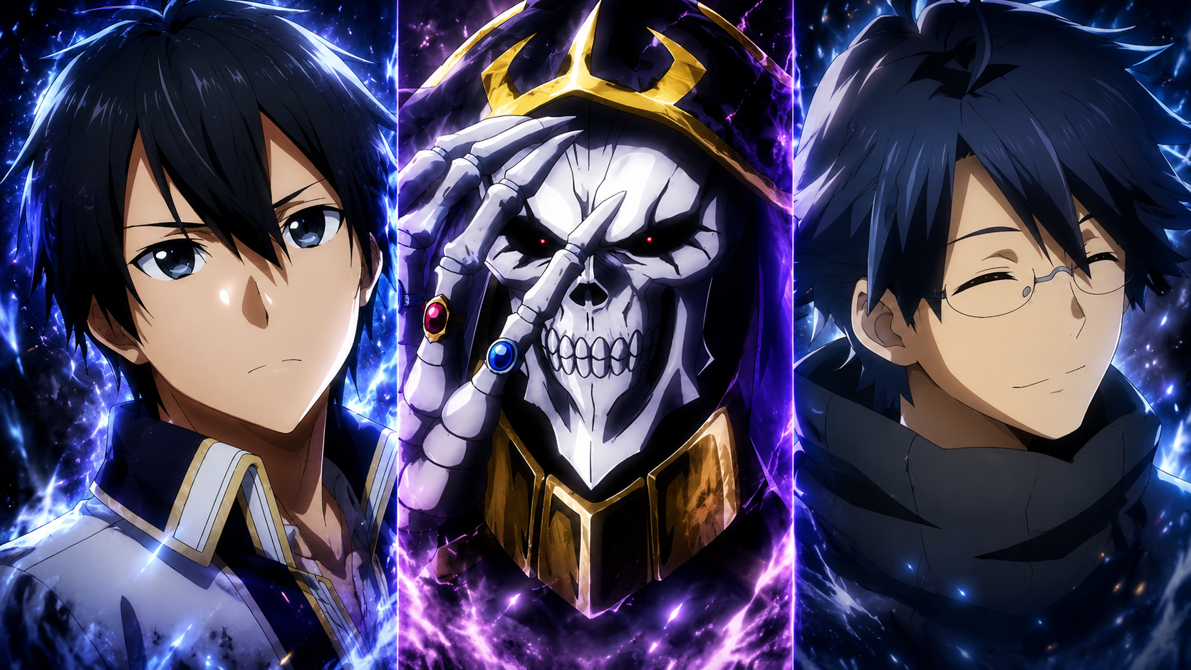 Mega Trio Legendary Anime part6: SAO/Overlord/Log Horizon
