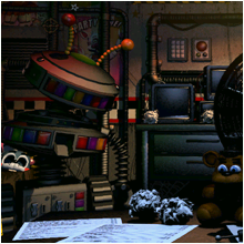 Which of these does not appear on your desk in Ultimate Custom Night as an easter egg?