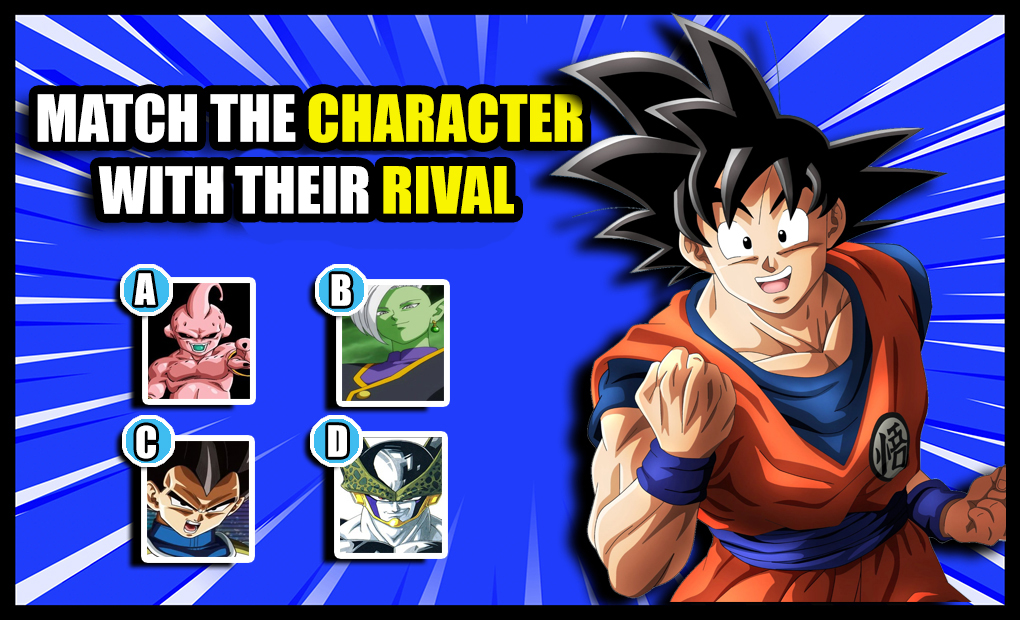 Anime Quiz - Match the Character with their Rival