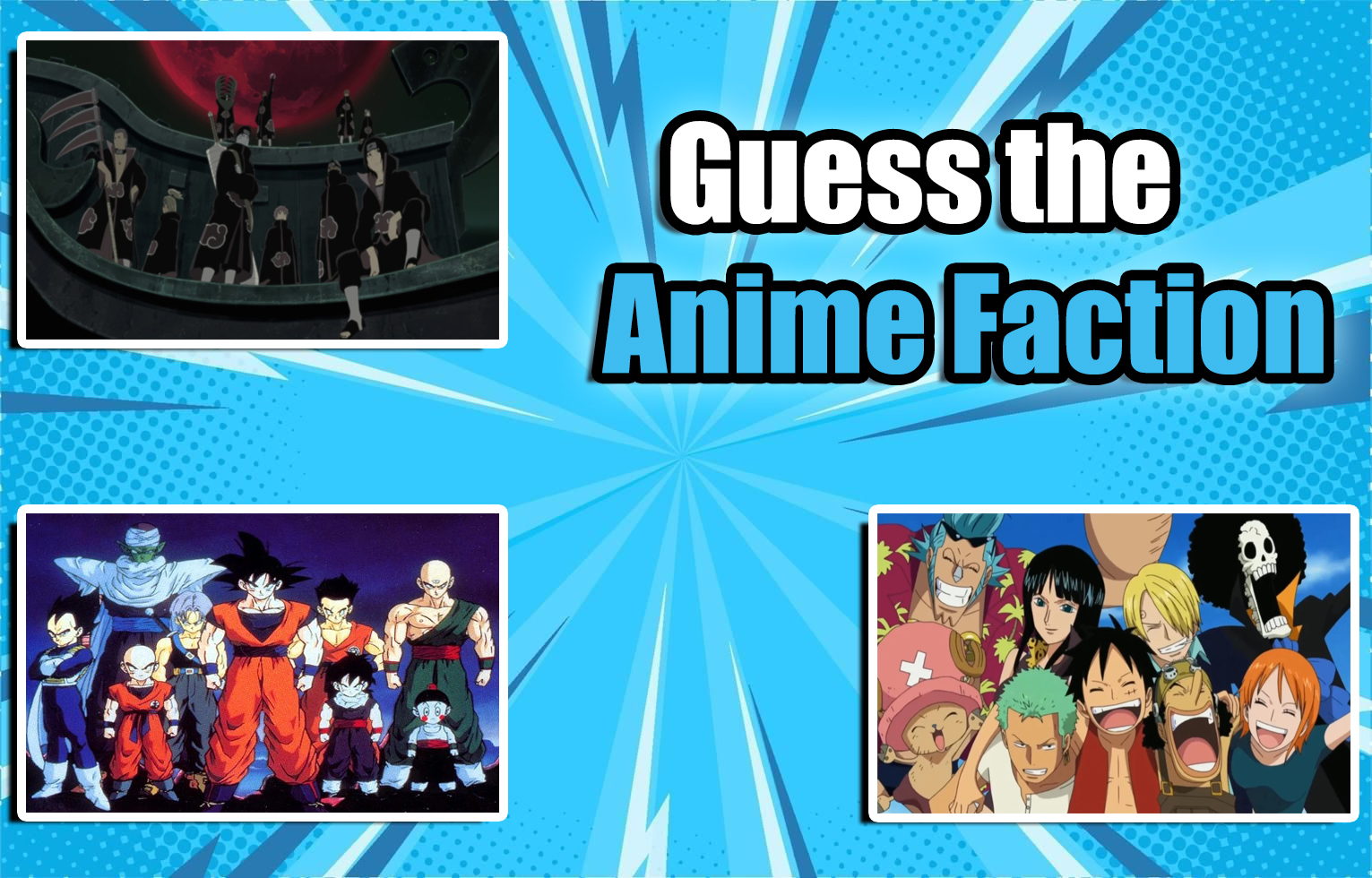 Anime Quiz: Guess the Faction