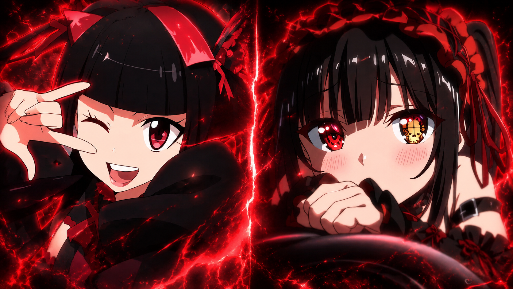 Kurumi Tokisaki & Rory Mercury [Gif Images] - Trivia Quiz