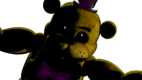 Which character was supposed to have a voice in UCN, but his lines were repurposed for Fredbear?