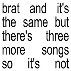FINISH THE CHARLI XCX SONG