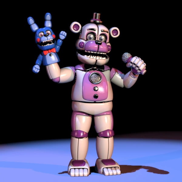 Hard - In Sister Location, what accent did Kellon Geoff give Funtime Freddy during the auditions?
