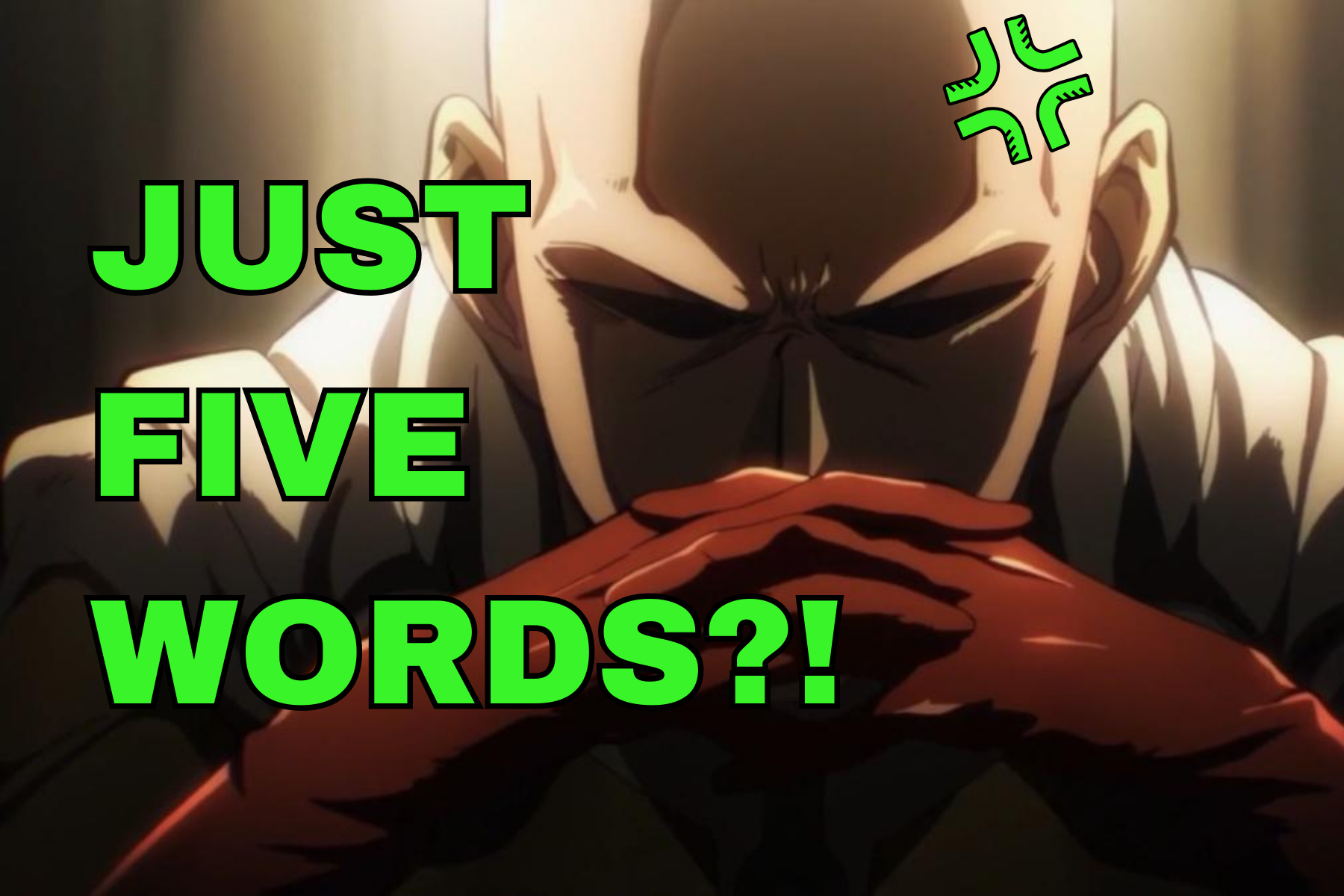 Um quiz BOM de One Punch Man!