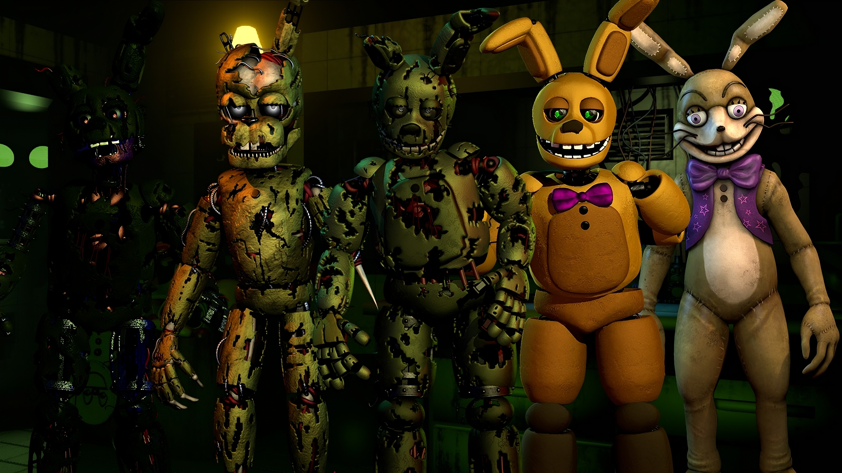 Guess the FNAF character! (SPRINGTRAP EDITION)