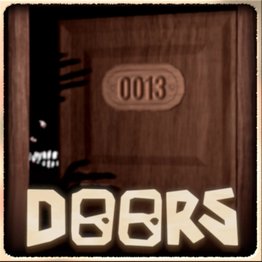 DOORS Ambush Logo - Roblox Doors - Sticker