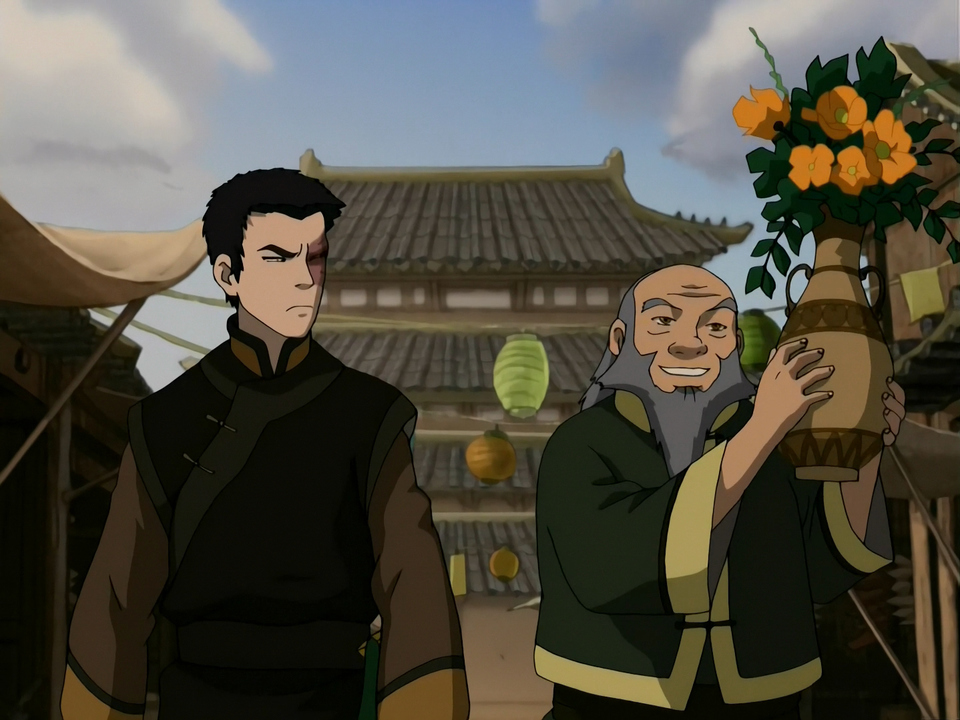 While undercover in Ba Sing Se, what does Iroh suggest Zuko change his name to in order to avoid suspicion?