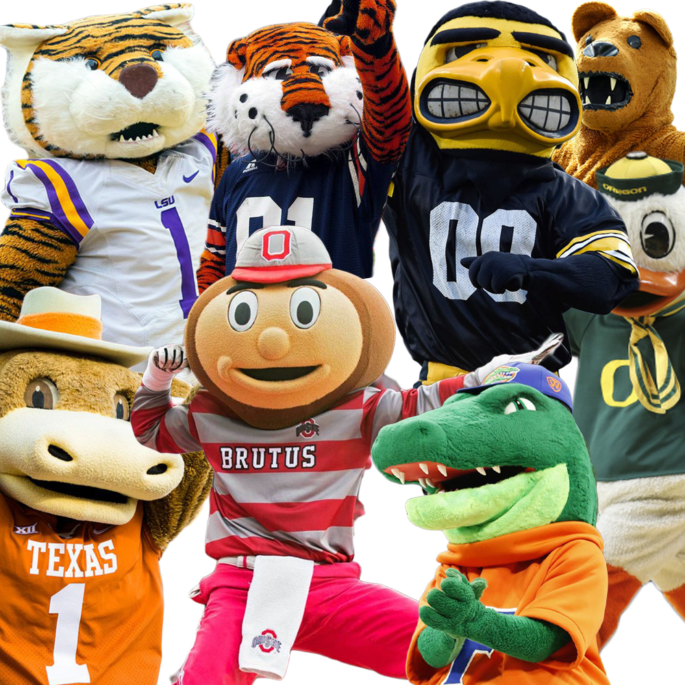 Match the Mascot with the University