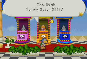 64th Trivia Quiz-Off (Paper Mario 64)