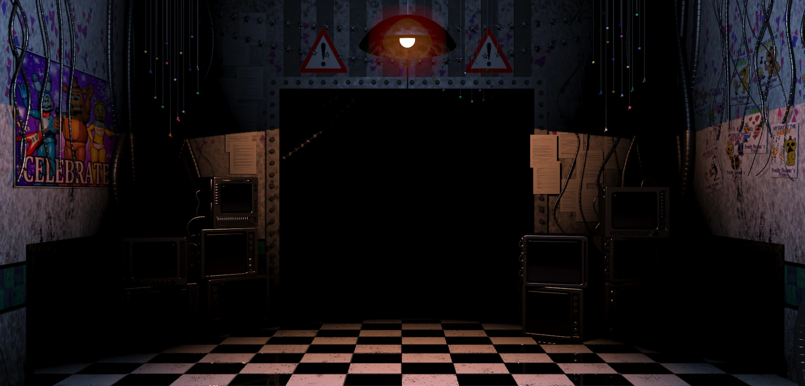 Which Easter Egg Character Comes In The Office In Fnaf 2?
