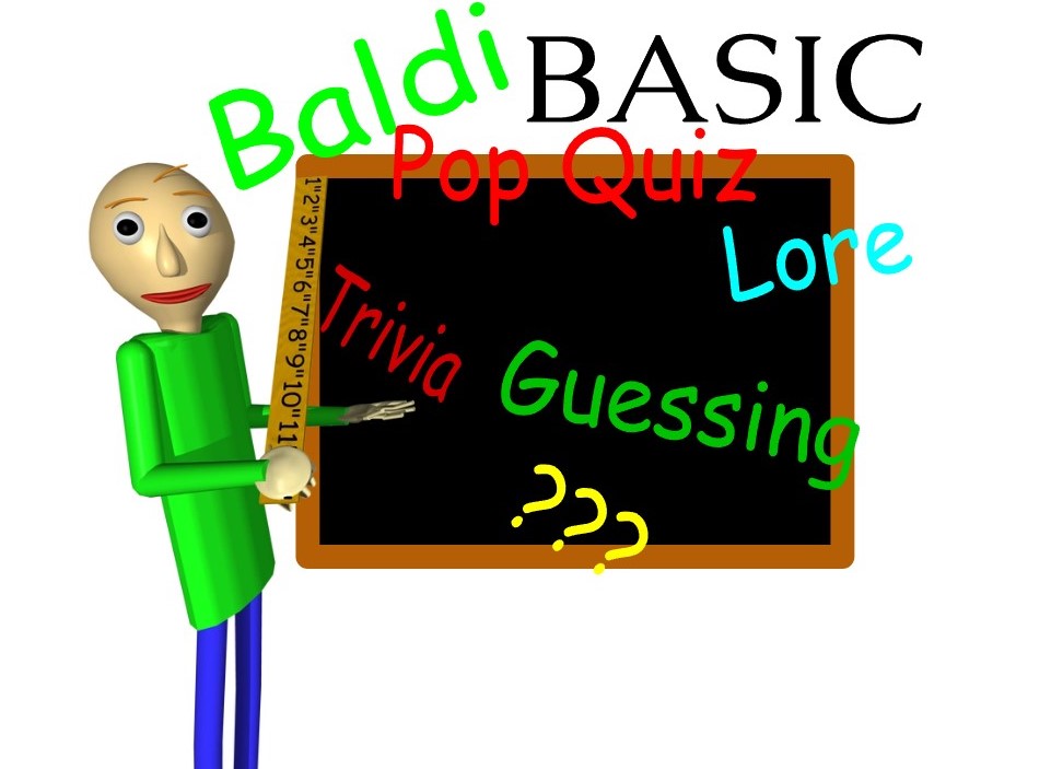 Baldi's Basics: Who's the character quiz