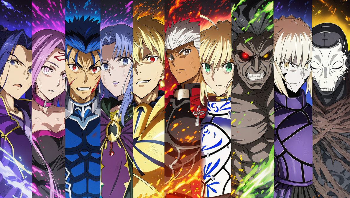 Fate Series:(Gif Images) Guess the Servants and Masters: Epic Trivia Quiz