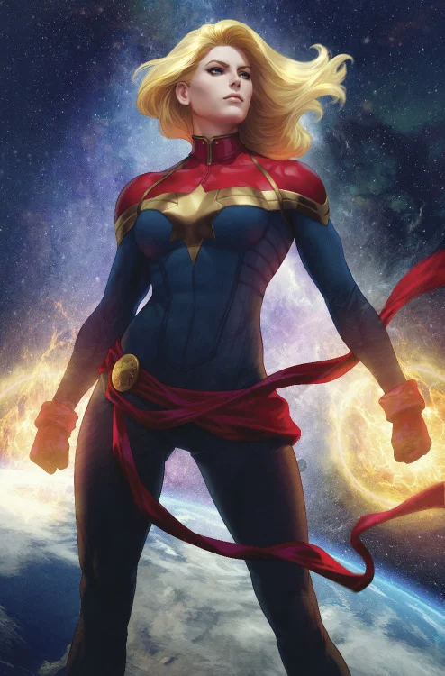  True or False: The photons of light energy emitted from Capt. Marvel’s hands needs a medium through which to travel.