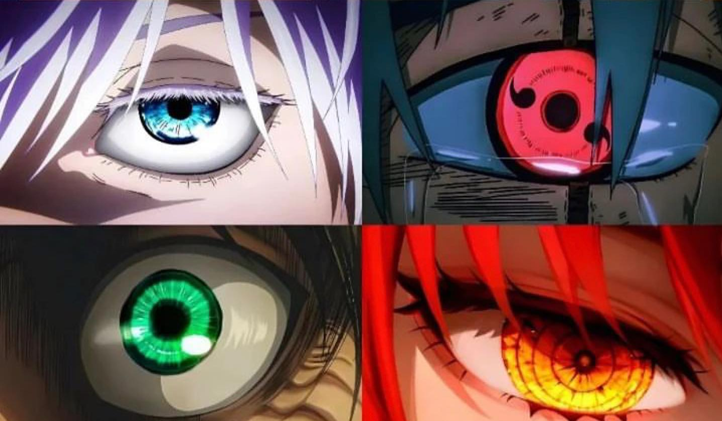 Guess the Anime Character's Eye Color