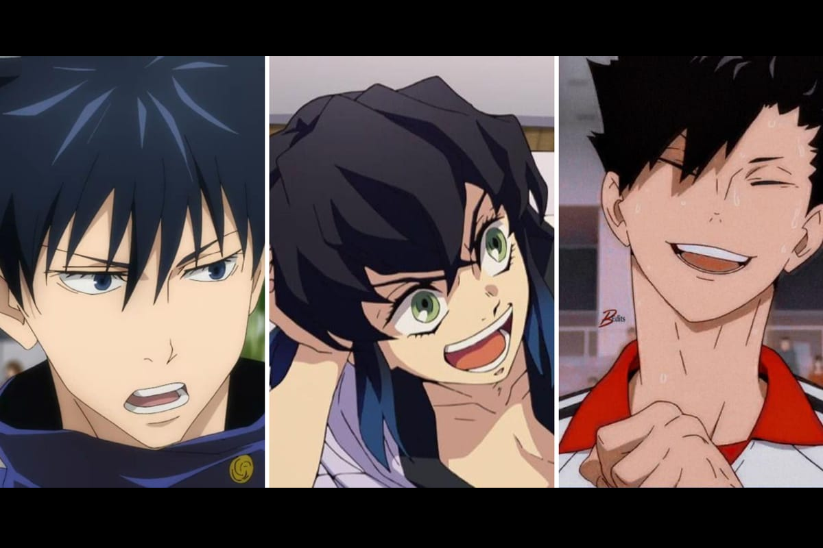 Guess the Black-Haired Anime Character - GIFs Edition