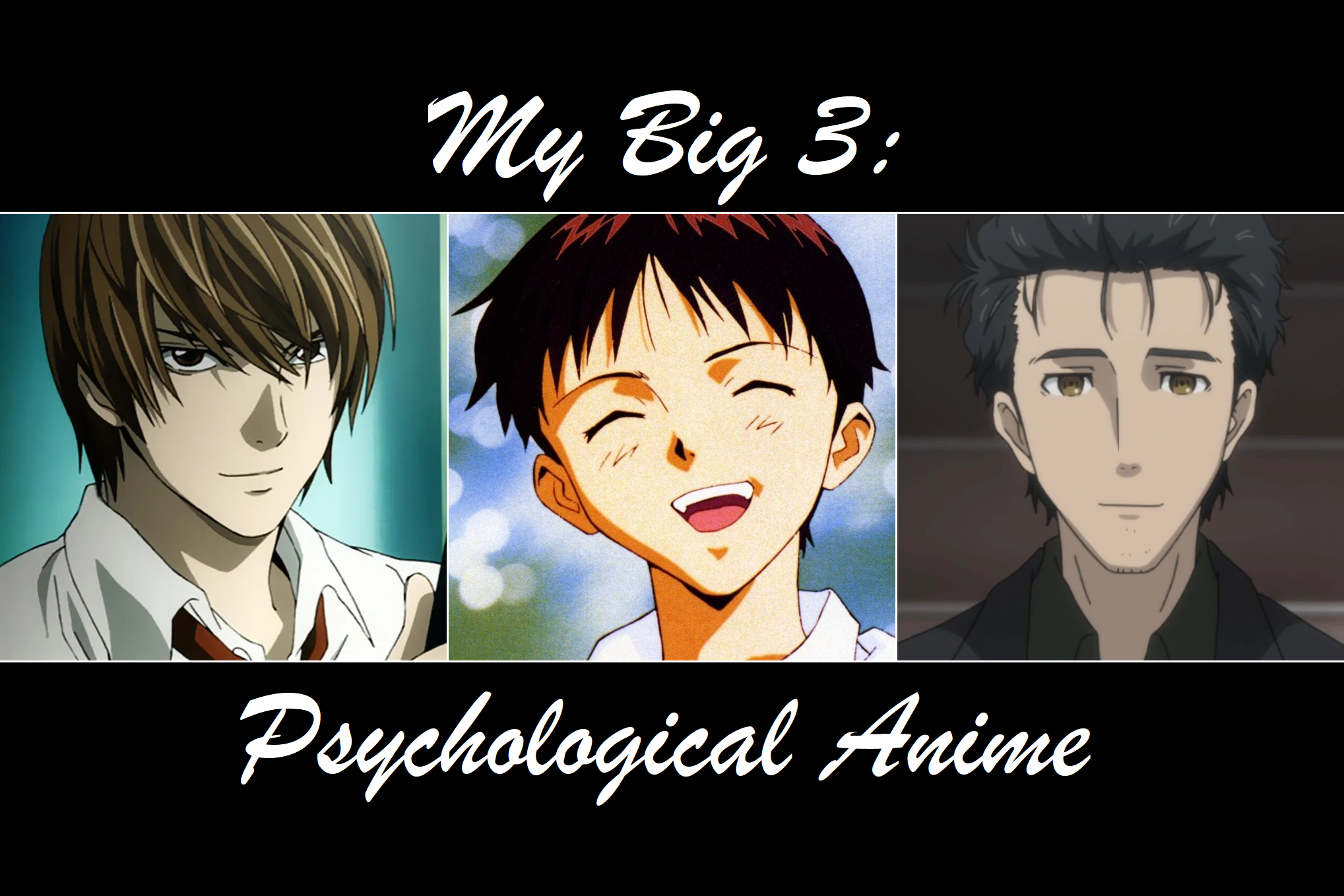 My Big 3: Psychological Anime Trivia Quiz