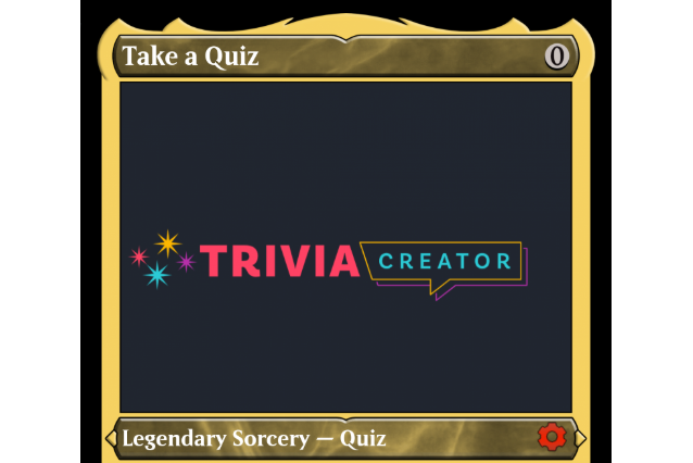 Magic the Gathering Quiz