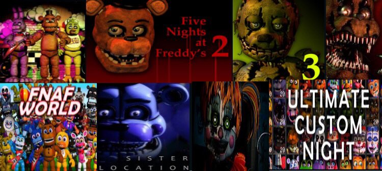 In which of these years were there NO official FNAF games released?