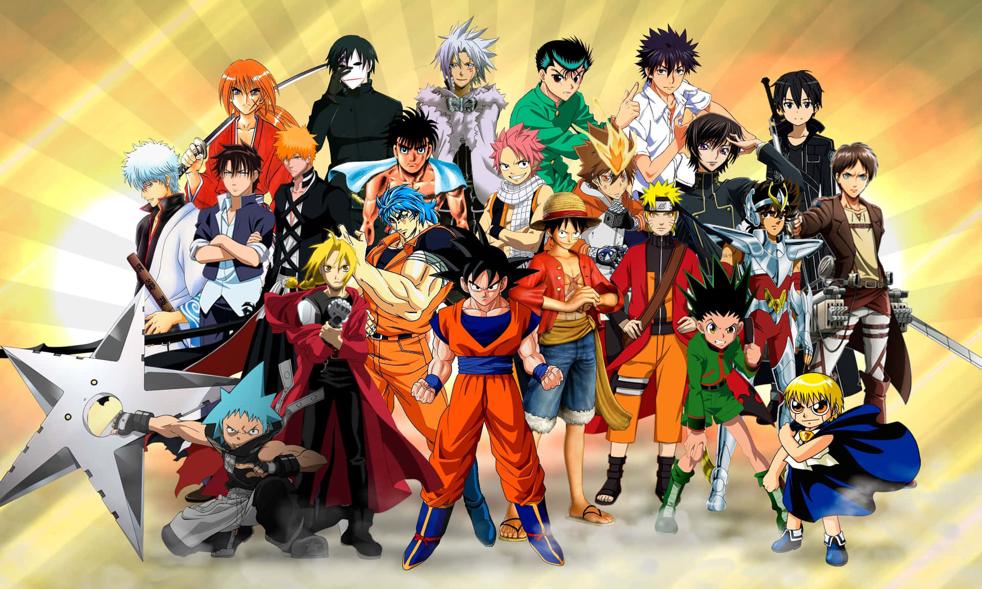 Guess the Anime Legends: Epic Trivia Quiz: Part 1 (Gif images)