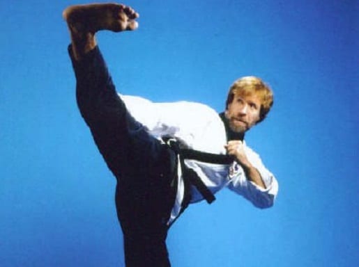 chuck norris karate