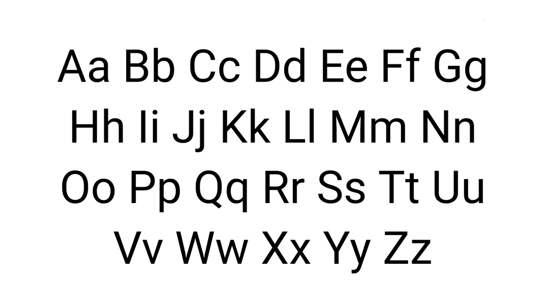 Alphabet Quiz