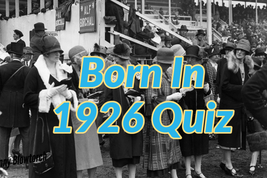 Celebrities born in 1926 Quiz