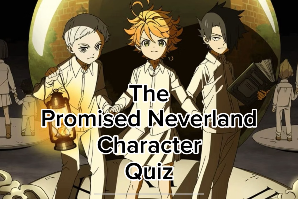 Guess The Promised Neverland Character Quiz!