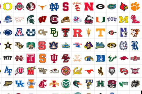 NCAA College Logos