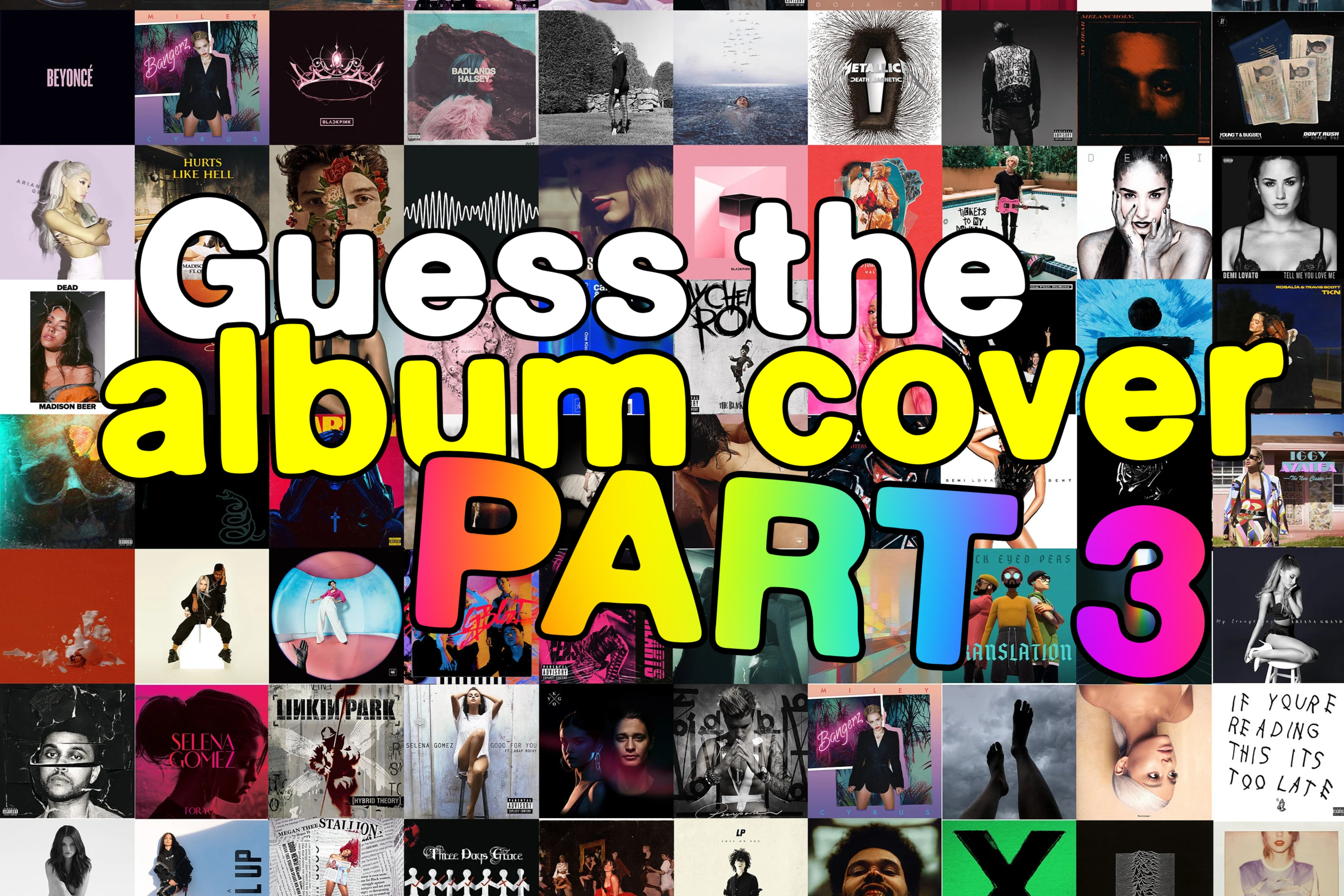 Guess the Album Cover (Part 3)