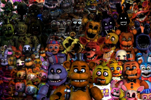 Five Nights at Freddy's/FNaF Game Quiz Diagram