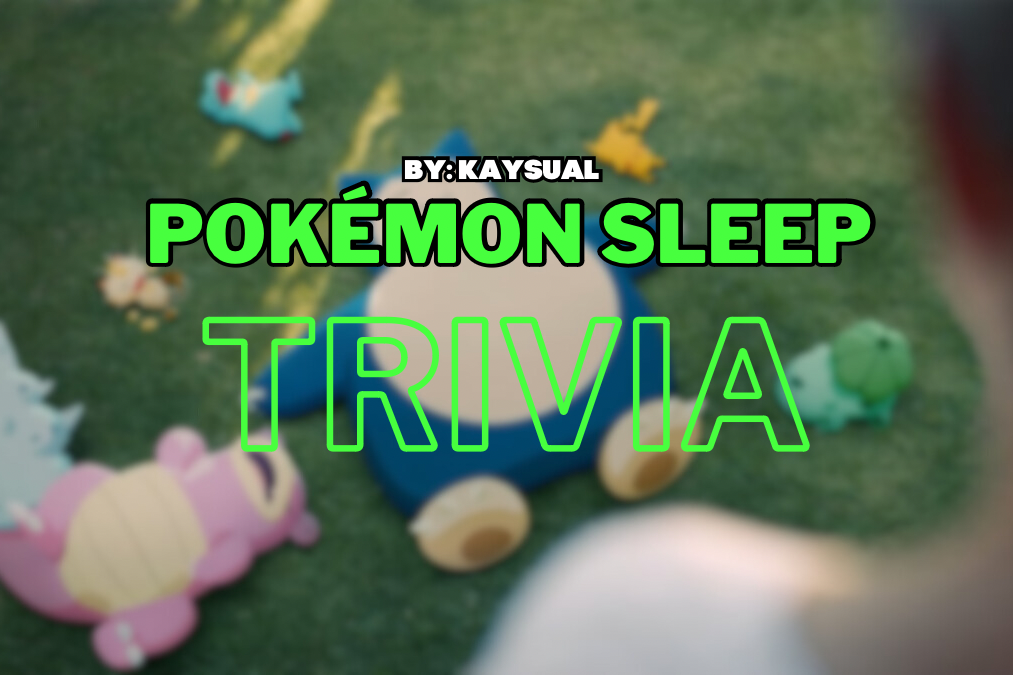 Pokémon Sleep Trivia