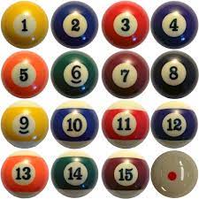 (BONUS2.0) how many colors are there in pool table balls? can you name them?