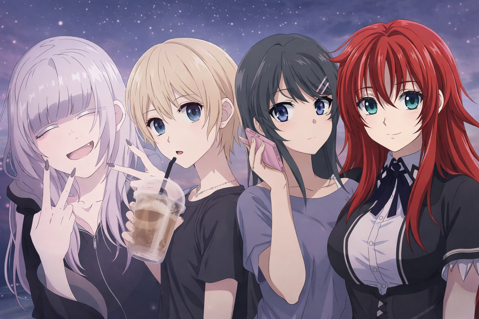 Anime Girl Legends [Gif Images] Legendary Trivia Quiz (Part3)