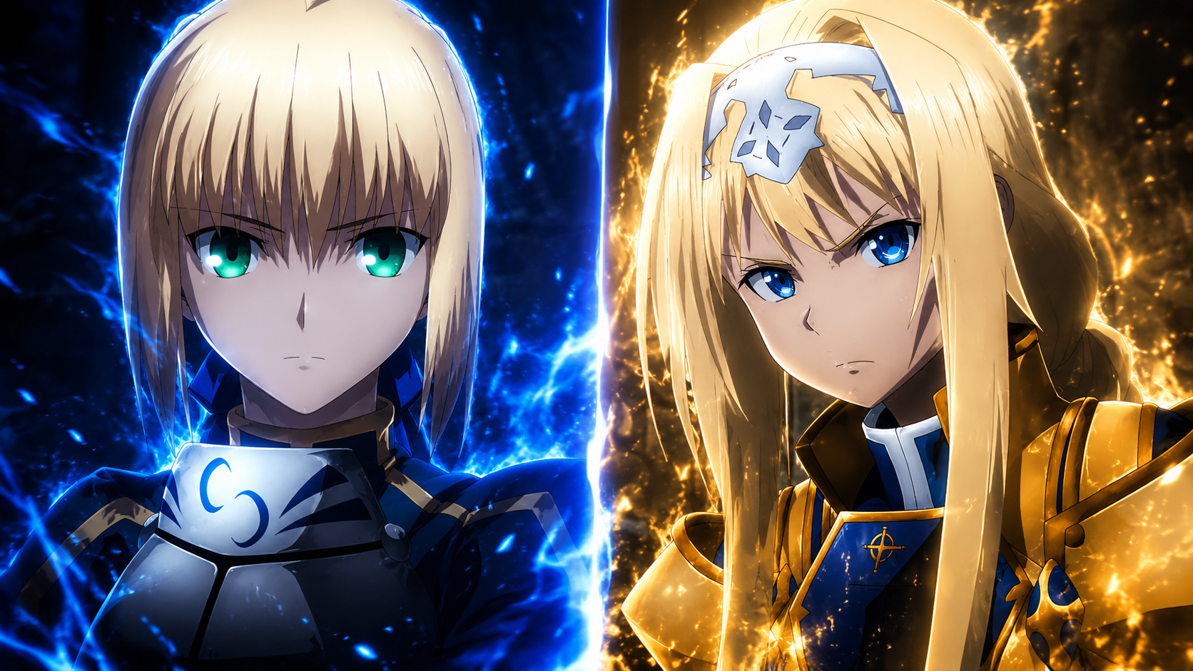 Alice Zuberg & Saber [Gif Images] - Epic Trivia Quiz