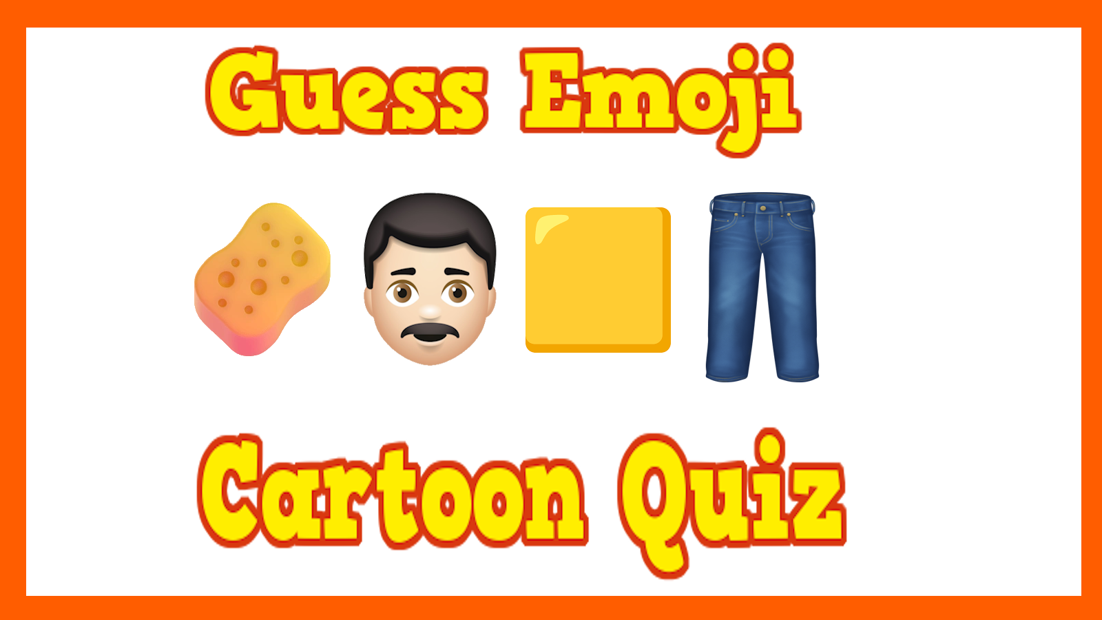 Guess The Cartoon Show Based On Emoji's