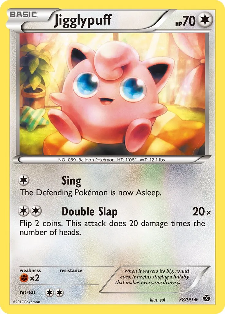 Jigglypuff is a very strong and powerful Pokémon.