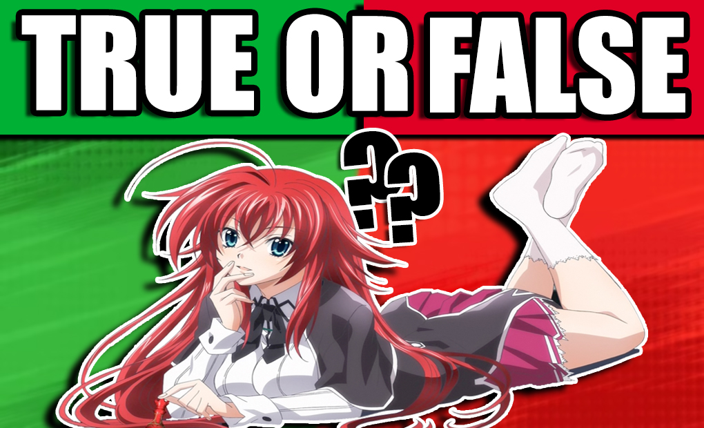 Anime Quiz - True or False