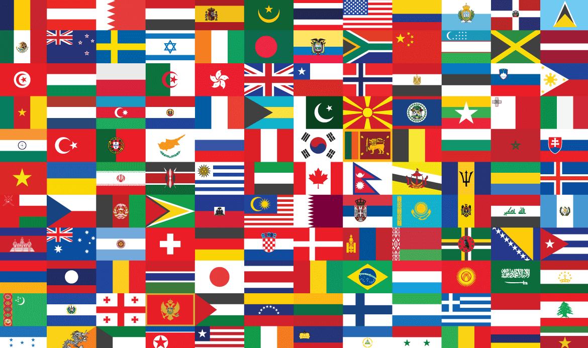 15 Progressively Harder Flags Quiz (Text Answer)